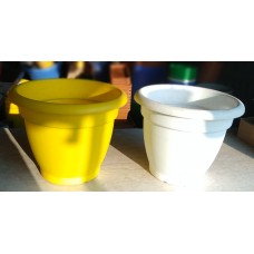 29CM (No.14) Round Shape Virgin Fiber Pot-Set of 3