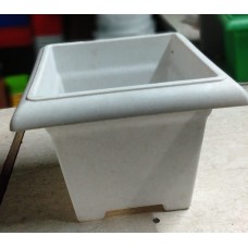 31CM Square Shape Virgin Fiber Pot