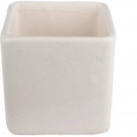 Square Ceramic Flower Pot (1.5ft)-Set of 2